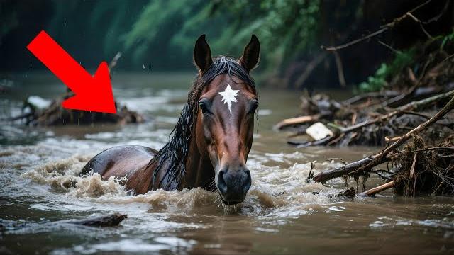 Broken healer swore she’d never rescue again—but a mustang in the flood changed everything! Broken healer swore she’d never rescue again—but a mustang in the flood changed everything!