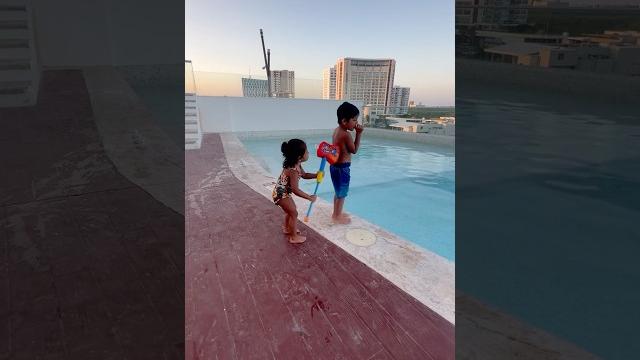Kylie pushes kayden into the pool #pranks #indianfamilyvlog #kayden #kylie #prankwars #prankkids Kylie pushes kayden into the pool #pranks #indianfamilyvlog #kayden #kylie #prankwars #prankkids