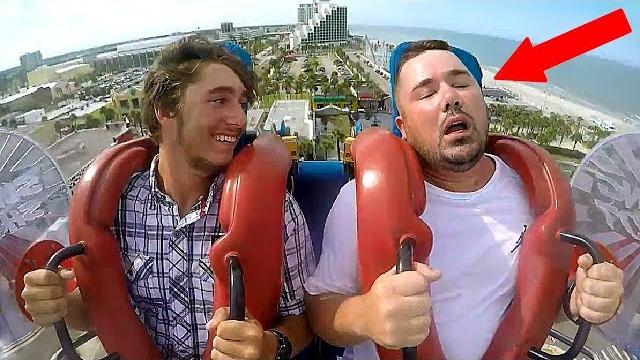 Guys passing out | funny slingshot ride compilation Guys passing out | funny slingshot ride compilation