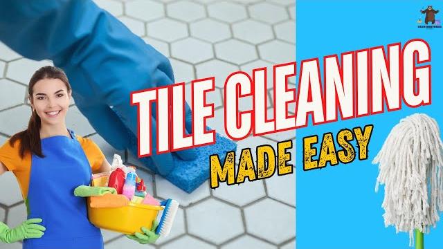 The easiest way to clean tile! The easiest way to clean tile!