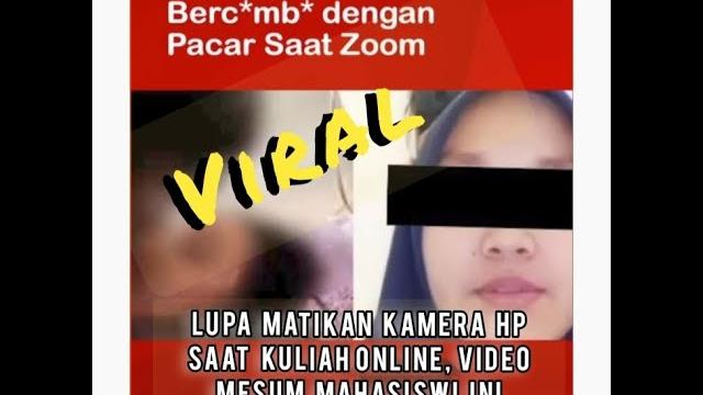 Lupa matikan kamera hp saat kuliah online, video mesum mahasiswi in ditonton teman se kelas Lupa matikan kamera hp saat kuliah online, video mesum mahasiswi in ditonton teman se kelas