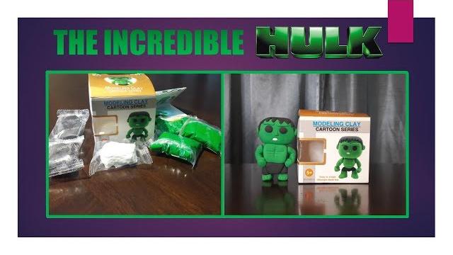 Diy superhero - modeling clay hulk Diy superhero - modeling clay hulk