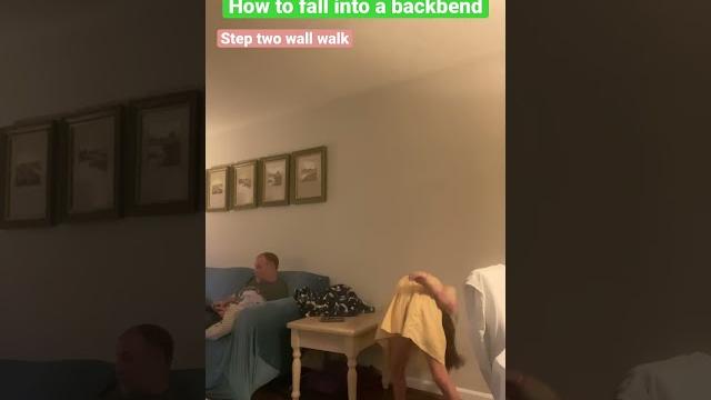 How to fall into a backbend How to fall into a backbend