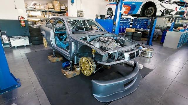 Team schirmer bmw e36 m3 gtr build | first look Team schirmer bmw e36 m3 gtr build | first look