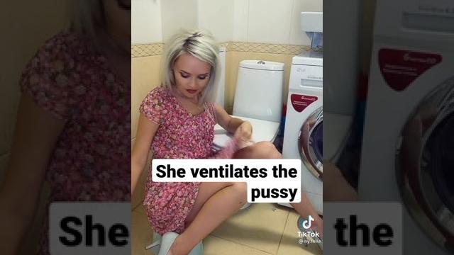 She ventilates the pussy She ventilates the pussy