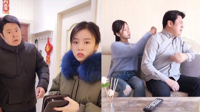 祝晓晗 最搞笑父女套路视频#08 祝晓晗 最搞笑父女套路视频#08