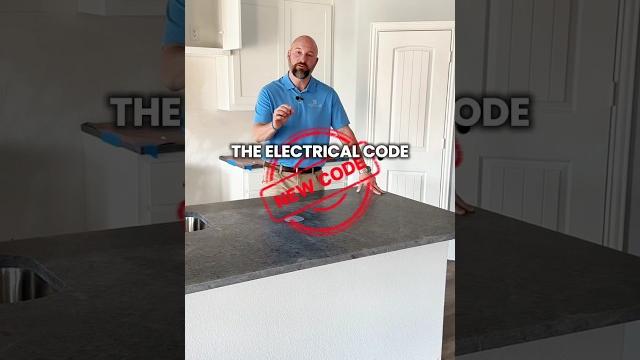 New code for kitchen island outlets in dallas-fort worth, tx. #kitchenremodel #newconstruction New code for kitchen island outlets in dallas-fort worth, tx. #kitchenremodel #newconstruction