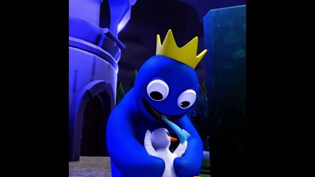 Blue has a new friend #roblox #rainbowfriends Blue has a new friend #roblox #rainbowfriends