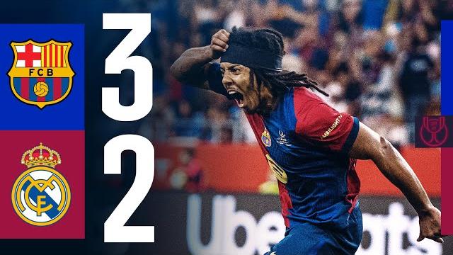 Highlights | fc barcelona 3 vs 2 real madrid | el clásico | copa del rey final 24/25 | champions! Highlights | fc barcelona 3 vs 2 real madrid | el clásico | copa del rey final 24/25 | champions!