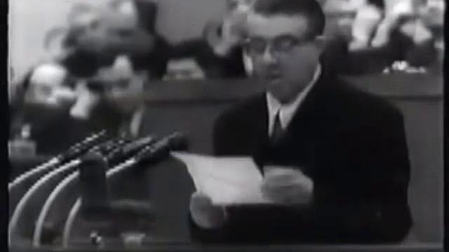 Enver hoxha speech in moscow (1960) Enver hoxha speech in moscow (1960)