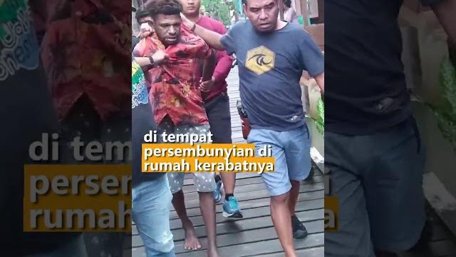 Pelaku pembakaran wanita di papua barat berhasil diringkus Pelaku pembakaran wanita di papua barat berhasil diringkus