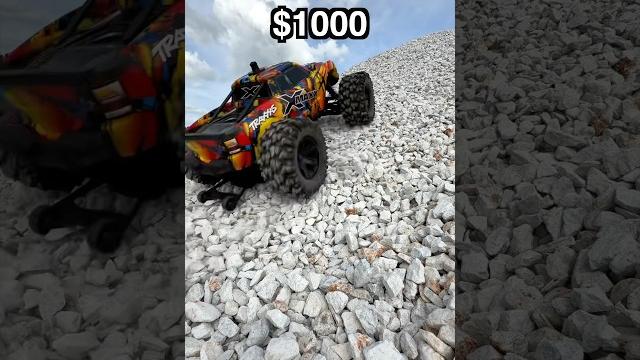 $5 vs $1,000 rc gravel hill climb $5 vs $1,000 rc gravel hill climb