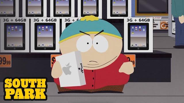 Cartman wants an ipad - south park Cartman wants an ipad - south park