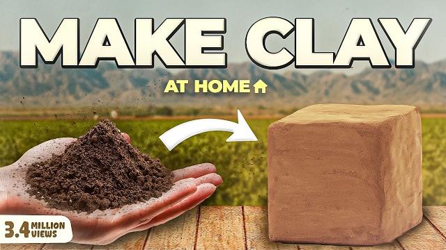 How to make clay at home (it's just dirt) How to make clay at home (it's just dirt)