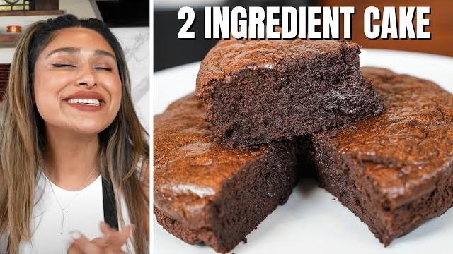 How to make the most amazing & easiest chocolate cake of all time with 2 ingredients! How to make the most amazing & easiest chocolate cake of all time with 2 ingredients!