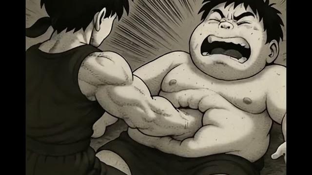 Gut punch animation Gut punch animation