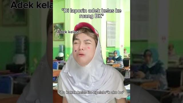 Kakak kelas gak panik #viralvideo #viral #trending Kakak kelas gak panik #viralvideo #viral #trending