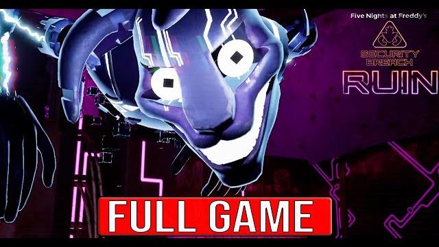 Five nights at freddy's security breach ruin dlc full gameplay walkthrough - no commentary (#fnaf) Five nights at freddy's security breach ruin dlc full gameplay walkthrough - no commentary (#fnaf)