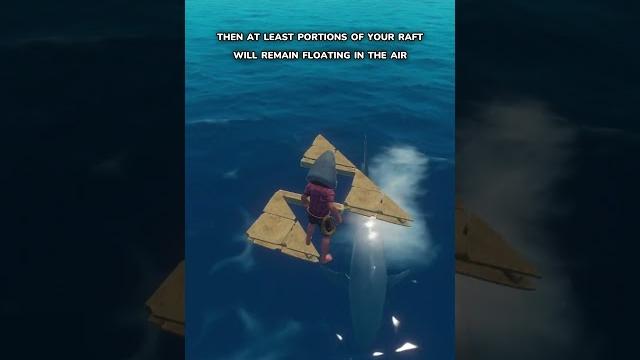 Shark destroys all raft pieces? Shark destroys all raft pieces?