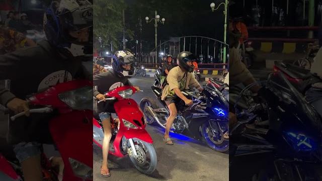 Mio merah x cbr 150 long arm Mio merah x cbr 150 long arm