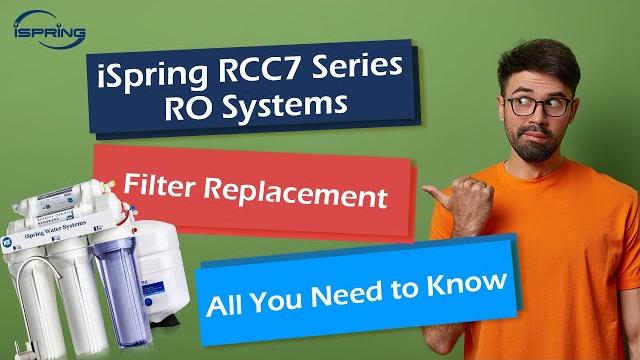 How to replace filters for ispring rcc7 series reverse osmosis systems | diy step by step How to replace filters for ispring rcc7 series reverse osmosis systems | diy step by step