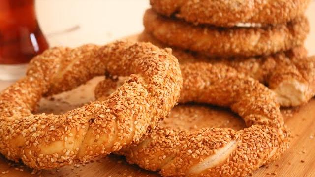 السميت التركي الاصلي حصريا على سفرة هبة turkish simit السميت التركي الاصلي حصريا على سفرة هبة turkish simit