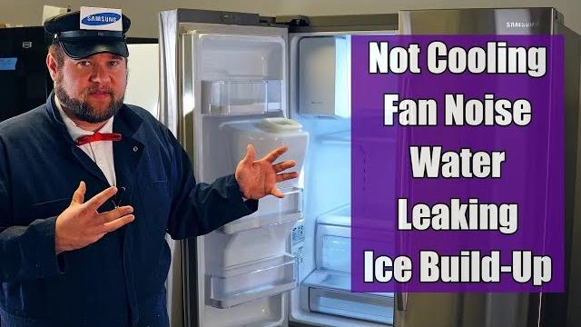 Samsung refrigerator problems - solving the leaking, noisy, icing, and no cooling issues in one fix Samsung refrigerator problems - solving the leaking, noisy, icing, and no cooling issues in one fix
