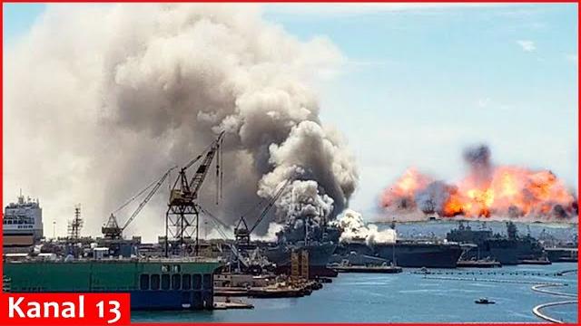 Russian marine base 6,000 km from ukraine was exploded, near border with china and north korea Russian marine base 6,000 km from ukraine was exploded, near border with china and north korea