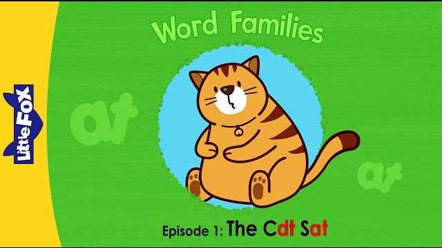 Word family _at | word families 1 | the cat sat | phonics | little fox | animated stories for kids Word family _at | word families 1 | the cat sat | phonics | little fox | animated stories for kids