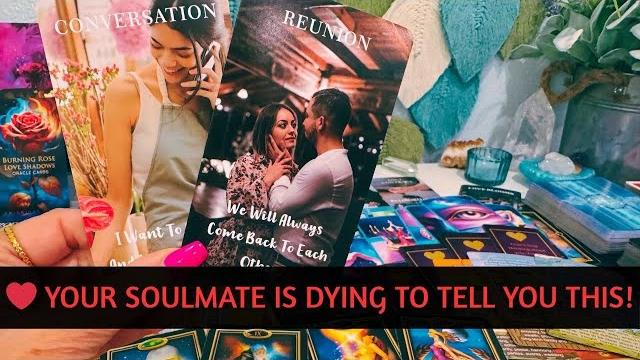 ️ your soulmate is dying to tell you this! #tarot #soulmate #love #truelove #collectivereading ️ your soulmate is dying to tell you this! #tarot #soulmate #love #truelove #collectivereading