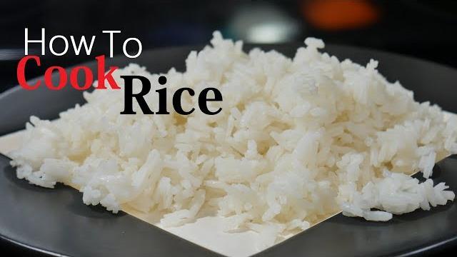 How to cook white rice easy simple How to cook white rice easy simple