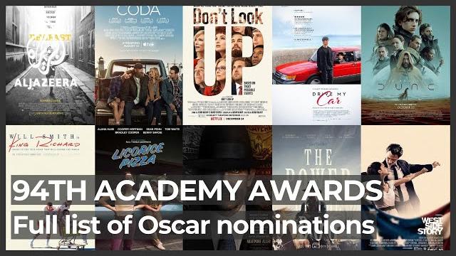 Academy awards 2022: full list of oscar nominations Academy awards 2022: full list of oscar nominations