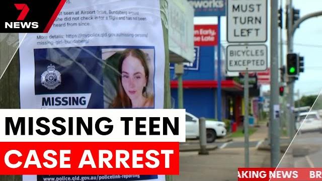 Housemate arrested in missing teen case | 7news Housemate arrested in missing teen case | 7news