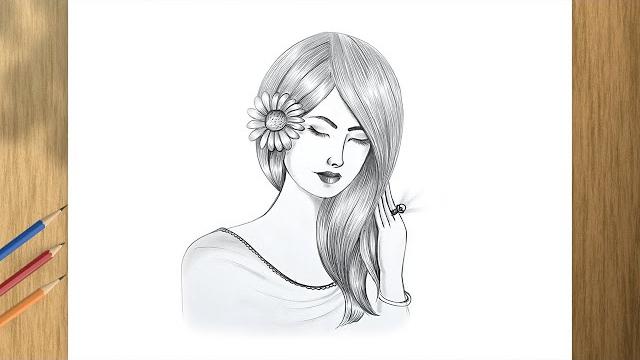 Girl drawing | #shorts Girl drawing | #shorts