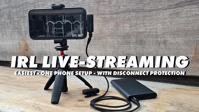 Easiest setup for irl live-streaming Easiest setup for irl live-streaming