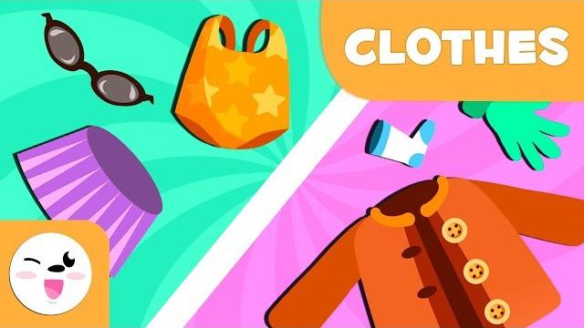 Winter and summer clothes - vocabulary for children Winter and summer clothes - vocabulary for children