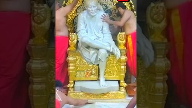 Mangal snaan darshan #happyguruday #saibaba #shirdi #trending #viralvideo #viralshort #trending Mangal snaan darshan #happyguruday #saibaba #shirdi #trending #viralvideo #viralshort #trending