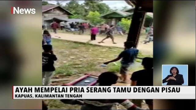 Pesta pernikahan di kalteng berujung maut, ayah mempelai pria habisi nyawa tamu - inews siang 22/09 Pesta pernikahan di kalteng berujung maut, ayah mempelai pria habisi nyawa tamu - inews siang 22/09