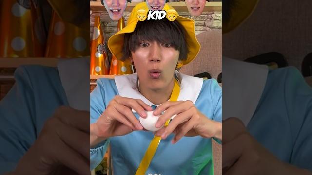 Kid vs psychopath vs pro how to separate egg yolks Kid vs psychopath vs pro how to separate egg yolks