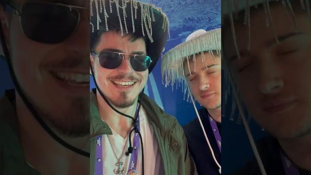 Pine and natt at twitchcon Pine and natt at twitchcon