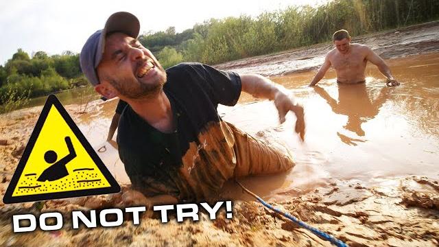 Stuck in quicksand (sink or escape) Stuck in quicksand (sink or escape)