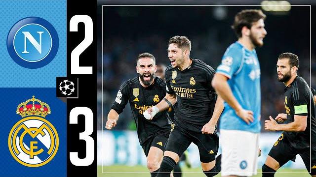 Napoli 2-3 real madrid | highlights | champions league Napoli 2-3 real madrid | highlights | champions league