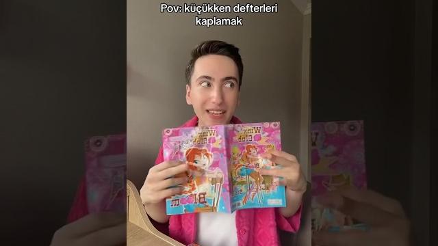 Küçükken defter kaplamak Küçükken defter kaplamak