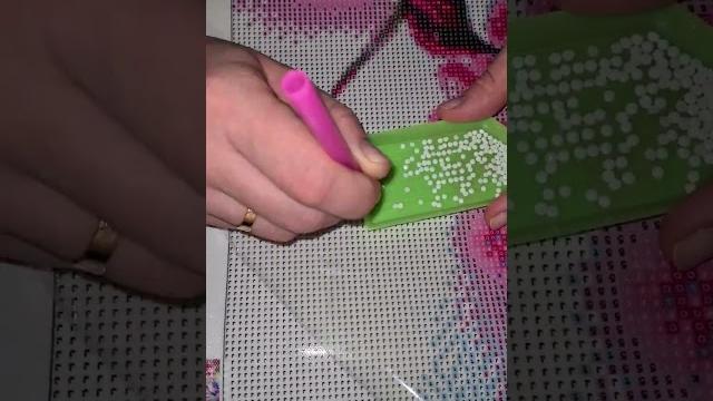 Алмазная мозаика. процесс. Алмазная мозаика. процесс.
