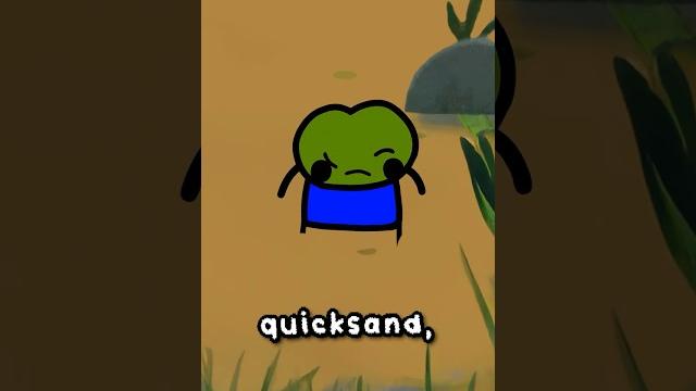 How to escape quicksand How to escape quicksand
