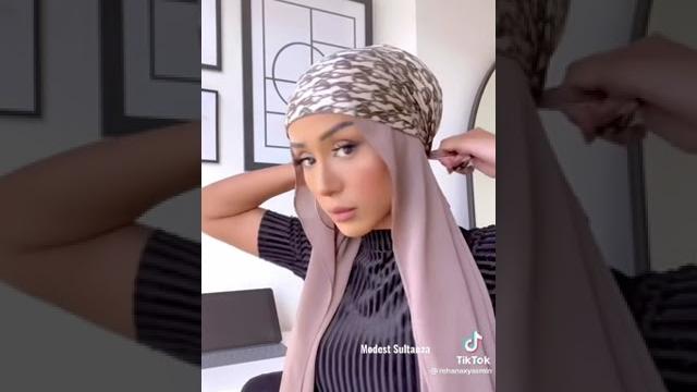 Satin scarf hijab tutorial الحجاب #hijabi #hijabista #hijabiz #hijabers #satin #scarftutorial Satin scarf hijab tutorial الحجاب #hijabi #hijabista #hijabiz #hijabers #satin #scarftutorial