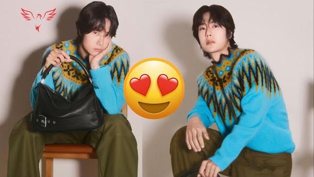 Wang yibo embodies a romantic and edgy muse in loewe's pre-fall 2025 collection, captivating....... Wang yibo embodies a romantic and edgy muse in loewe's pre-fall 2025 collection, captivating.......