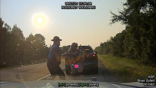 Female poops during dwi traffic stop | fights and bites arkansas state police trooper - failed taser Female poops during dwi traffic stop | fights and bites arkansas state police trooper - failed taser