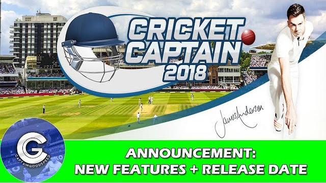 Brand new cricket game! | cricket captain 2018 announcement | new features + release date Brand new cricket game! | cricket captain 2018 announcement | new features + release date