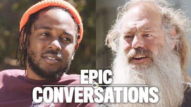 Kendrick lamar & rick rubin have an epic conversation | gq Kendrick lamar & rick rubin have an epic conversation | gq